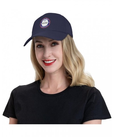 Seal of Carroll County, Maryland Baseball Cap Women Men Hat Truck Driver Baseball Caps Adjustable Dad Hats Navy Blue $12.88 B...