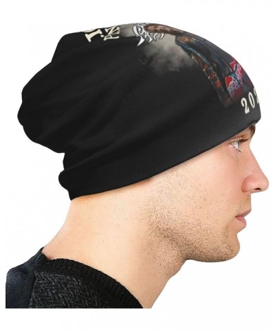 Thin Beanie Hats Rick Musician Springfield Slouchy Skull Cap Winter Warm Knitted Cap for Adults Men Women Gifts Black $10.82 ...