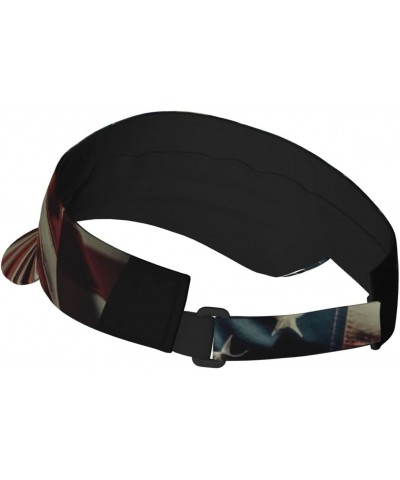 Sun Visors Because The Door was Open Skydiving Sunscreen Sport Baseball Empty Top for Women Men Black $13.97 Visors