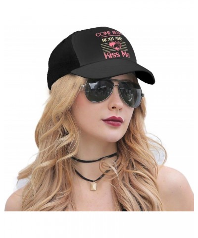 Come Close to Me and Kiss Me Baseball Cap Women Men Hat Outdoor Leisure Sun Hat Adjustable Truck Driver Baseball Caps Dad Hat...