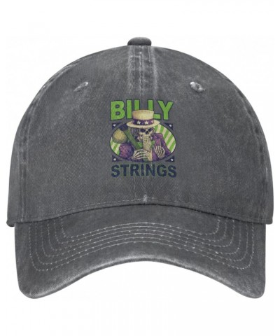 Billy Music and Strings Baseball Cap Vintage Washed Plain Trucker Dad Hats for Men and Woman Sun Hat Deep Heather $11.74 Base...