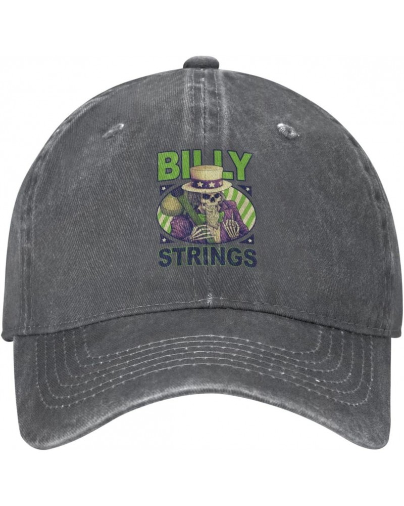 Billy Music and Strings Baseball Cap Vintage Washed Plain Trucker Dad Hats for Men and Woman Sun Hat Deep Heather $11.74 Base...