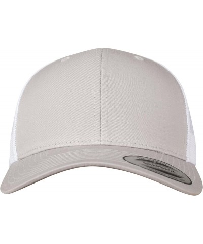 Men's Trucker Silver/Wht $15.18 Baseball Caps