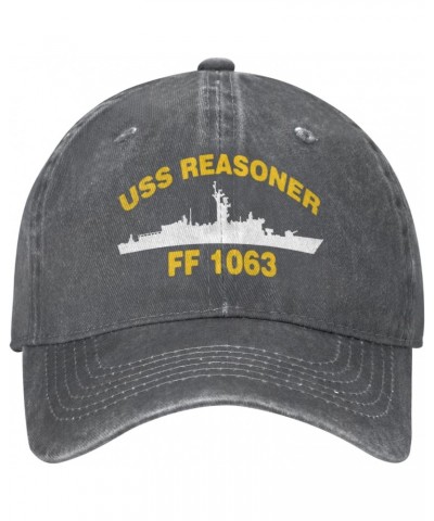 USS Reasoner Ff 1063 De 1063 Baseball Cap Adjustable Dad Hat Hats for Men Women Gifts Casual Unisex Classic Cowboy Vintage De...