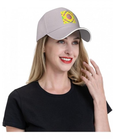 Smiley Lychee Picture Casual General Baseball Cap Black : Comfortable, Light Gray $13.31 Baseball Caps