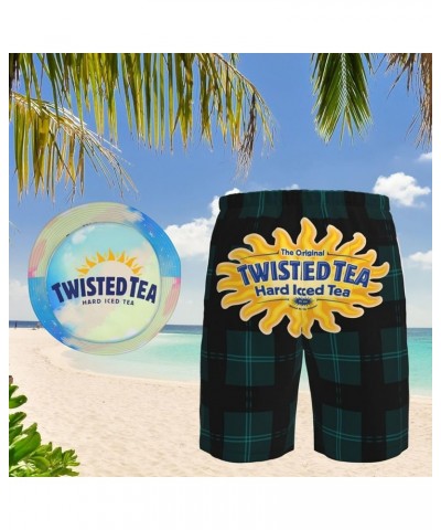 T-Wisted T-Ea Men's Beach Combo:Packable Bucket Hat&Quick Dry Shorts-Trendy Print Fisherman Cap&Drawstring Swim Trunks 261 $2...