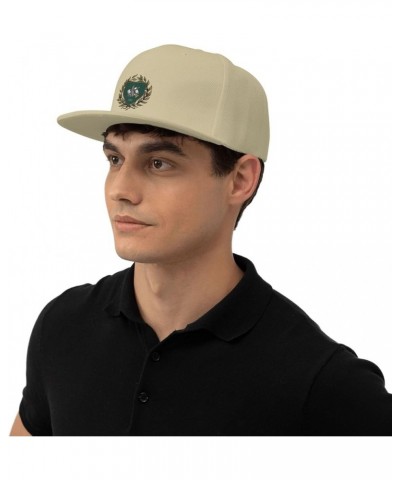 Wagner College Logo Hats for Men Flat Bill Fitted Caps Hiphop Rap Adjustable Baseball Trucker Dad Hat Natural $9.48 Baseball ...