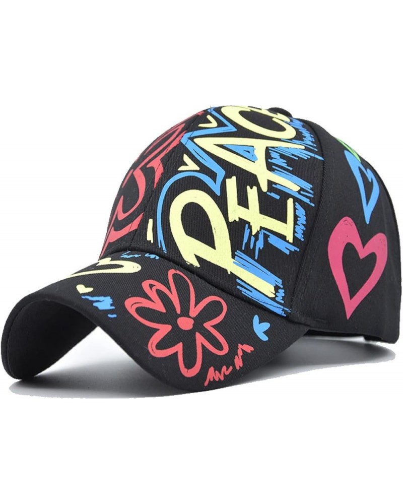 Unisex Baseball Cap Spring Summer Embroidered Men Women Unisex Black $14.37 Baseball Caps