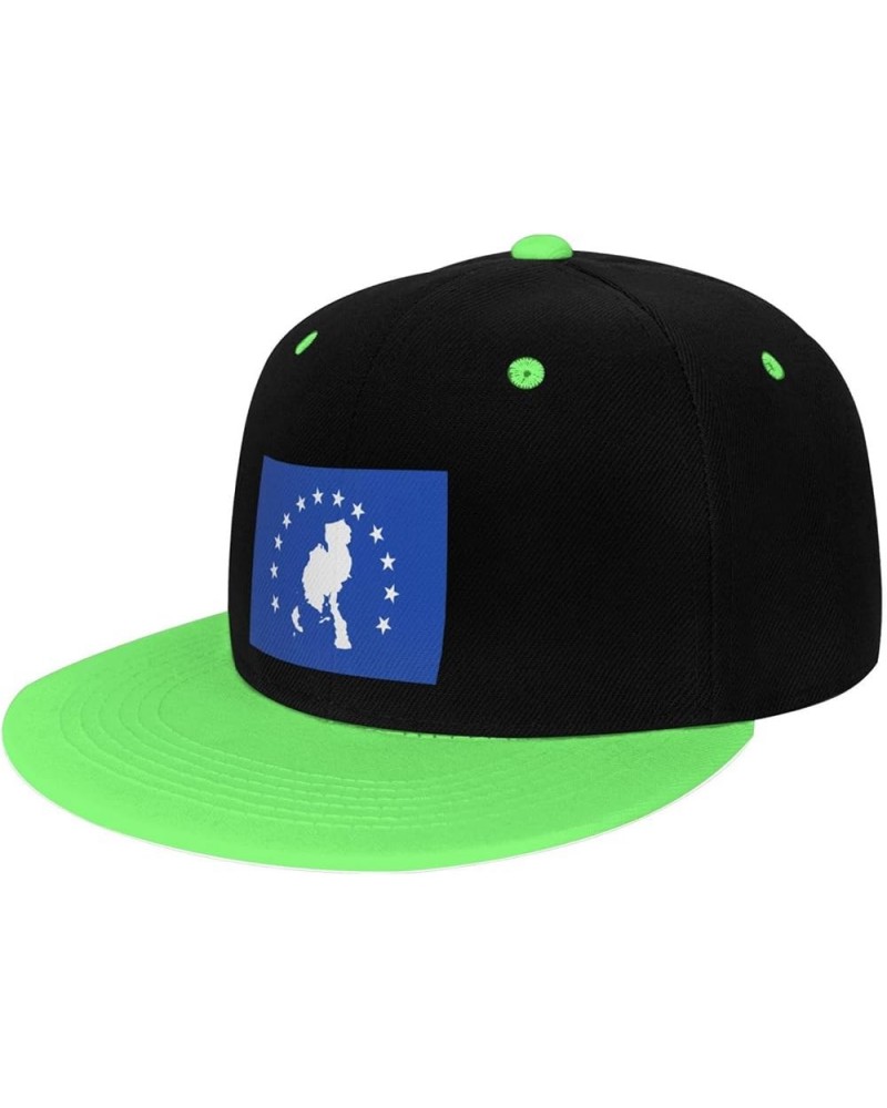 Bandera de la Provincia de Veraguas Snapback Hat for Men Women Baseball Cap Trucker Flat Bill Hats Dad Caps Green $10.42 Base...