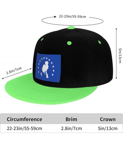 Bandera de la Provincia de Veraguas Snapback Hat for Men Women Baseball Cap Trucker Flat Bill Hats Dad Caps Green $10.42 Base...