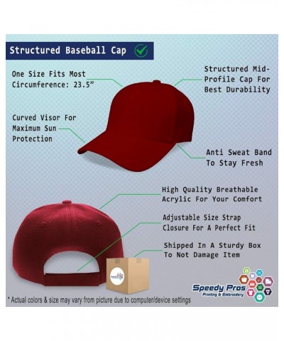 Custom Baseball Cap Connemara Pony Horses Breed Acrylic Pony Dad Hats for Men and Women Burgundy Design Only $10.80 Baseball ...