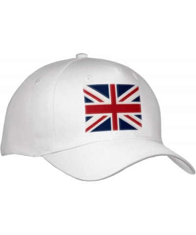 Rewards4life Gifts - Union Jack UK - Adult Baseball Cap (Cap_60594) White $11.32 Baseball Caps