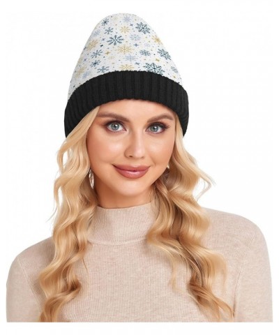 Beanie Hat for Women Men Soft Slouchy Warm Winter Hat Reversible Fall Hat Color-bh006 $12.75 Skullies & Beanies