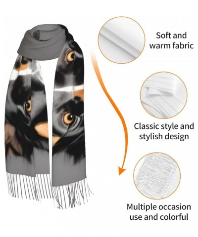 Drum Set-Standard Print Classic Tassel Scarf 77 X 27in Winter Warm Soft Thick Women'S Cashmere Shawl Dog Breed $12.60 Scarves