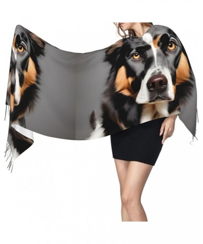 Drum Set-Standard Print Classic Tassel Scarf 77 X 27in Winter Warm Soft Thick Women'S Cashmere Shawl Dog Breed $12.60 Scarves