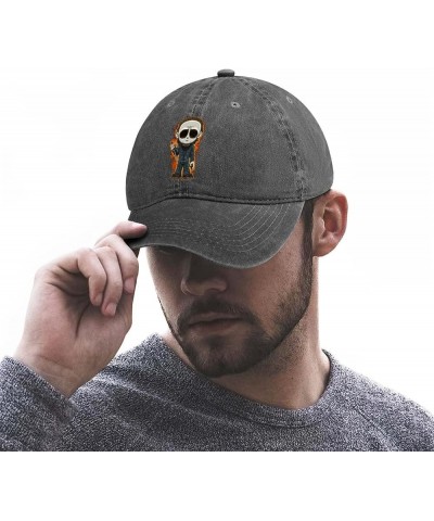 All-Match Adult Halloween Michael Myerss Cap Adjustable Cowboys Hats Baseball Cap Charcoal-style-7 $15.22 Baseball Caps