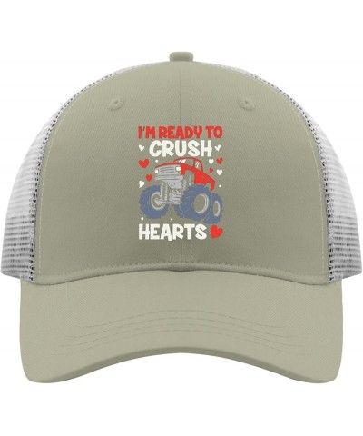 Cowboy hat Men Truck I'm Ready to Crush Hearts Fishing hat Vintage hat Gifts for Him Baseball Caps Suitable for Vacation Apri...