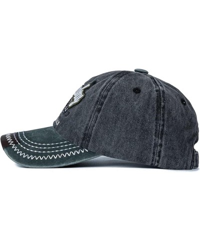 Unisex Cap Washed Embroidery Baseball Cap Outdoor Casual Color Matching Hats for Women Men Shading Cap Blue Navy Blue $19.86 ...