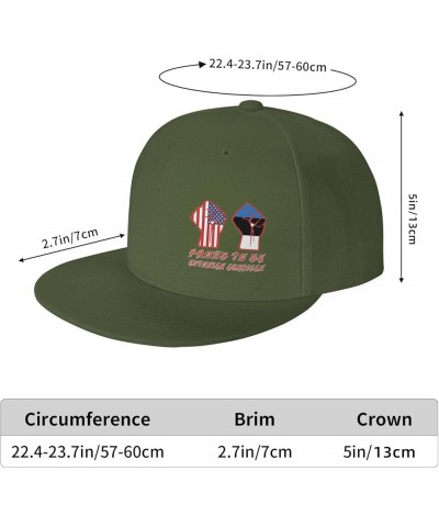 Snapback Baseball Cap Proud to Be Estonian Estonia USA Flag for Men Women Moss Green $10.49 Baseball Caps