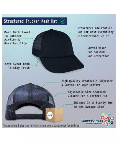 Trucker Baseball Cap Softball Mom Cotton Dad Hats for Men & Women Navy $15.39 Baseball Caps