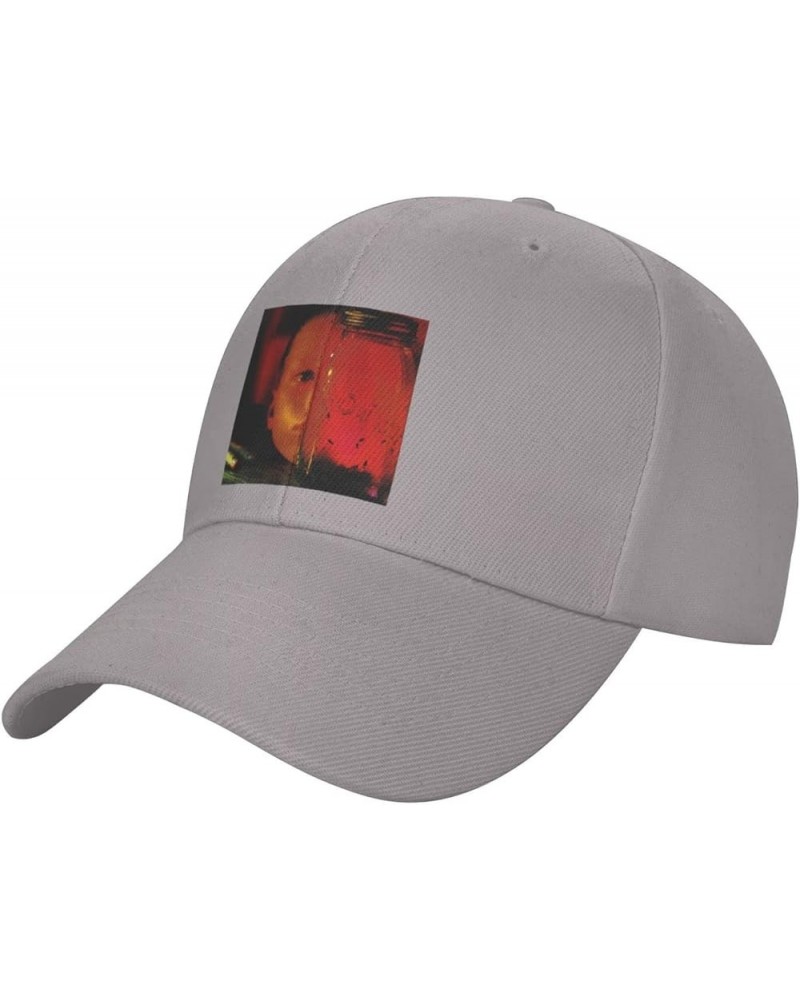 Baseball Cap for Ali.ce Cha.ins Hat Mans Rock Cap Polo Style Hat Adjustable Outdoor Unisex Cap Gray $15.83 Baseball Caps