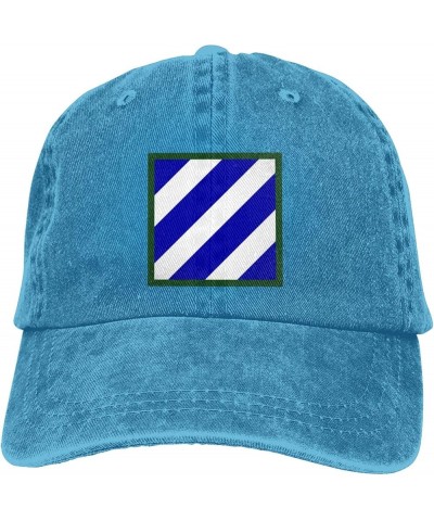 United States Army 3rd Infantry Division SSI Baseball Cap for Men Women Hats Adjustable Vintage Cowboy Hat Sun Hat Blue $9.99...