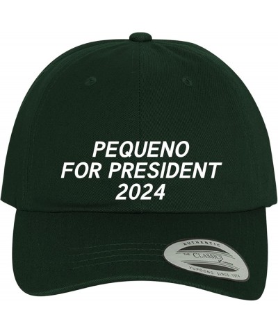 Pequeno for President 2024 - Comfortable Dad Hat Baseball Cap Forest $16.30 Baseball Caps