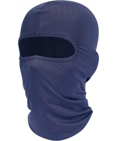 Ninja Balaclava Ski Mask - Unmatched Lightness, Dynamic Versatility, Breathable Protection, Stealth Style, Face Mask. Navy Bl...