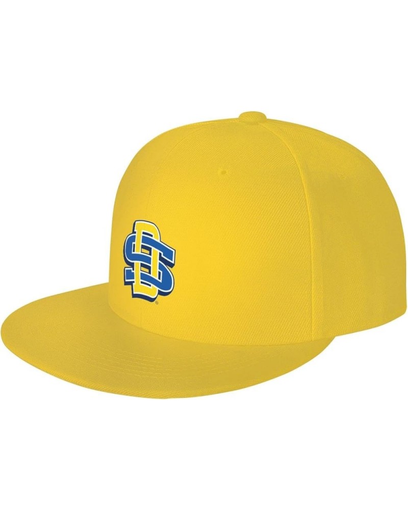 South Dakota State University Logo Baseball Fashion for Men Trucker Sun Visor Cap Yellow $13.43 Baseball Caps