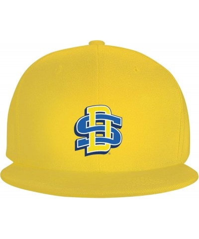 South Dakota State University Logo Baseball Fashion for Men Trucker Sun Visor Cap Yellow $13.43 Baseball Caps