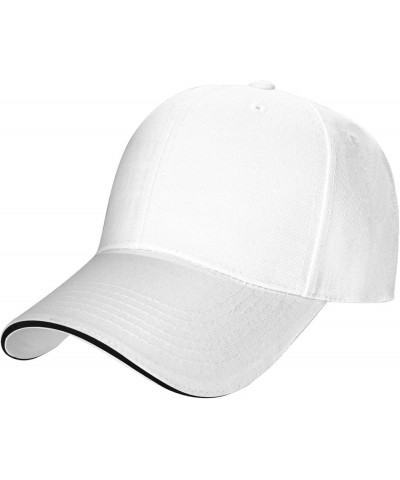 Custom hat Logo Hats for Women Men's Hats & caps Custom Gifts 012-white $4.15 Baseball Caps