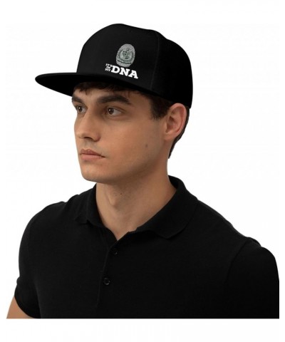 State Emblem of Pakistan It's in My DNA Snapback Hat Baseball Cap for Men Women Hip Hop Style Flat-Brimmed Hats Black $11.32 ...