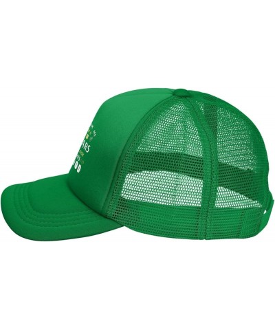 Dad Hat/Cap Mesh Baseball Cap Adjustable Trucker Hat Unisex Green $11.90 Baseball Caps