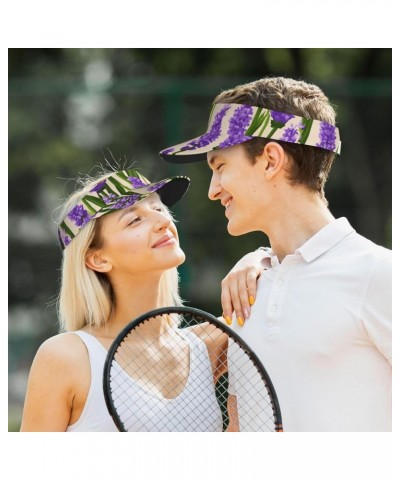 Green Snake Print Sports Sun Visor Hats Sun Protection Cap Hats Unisex Size Adjustable Beach Cap Hat Lavender Stamp $12.07 Vi...