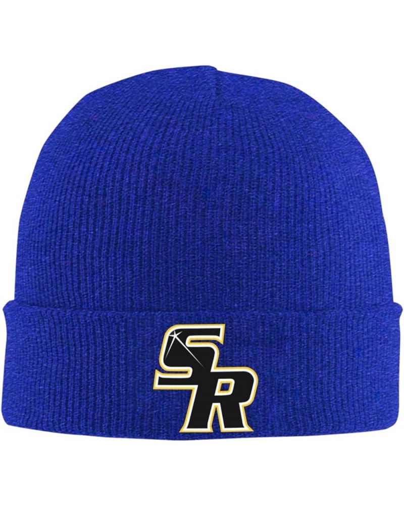 College of Saint Rose Logo Beanie Hat for Men and Women Winter Warm Hats Knit Slouchy Thick Skull Cap Blue $6.88 Skullies & B...