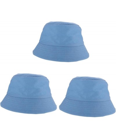 2pcs Bucket Hat Fishing Hat Mens Hat Summer Sun Hats for Women Fashion Hats for Men Ladies Sun Hats with Sky-bluex3pcs $8.72 ...