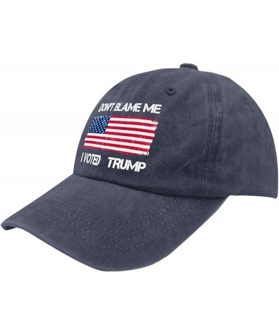 Womens Hat Republican Low Profile Hats for Men Caps Quick Dry Don't Blame me i Voted for Trump Sun Visor Hat Navy Blue $8.24 ...