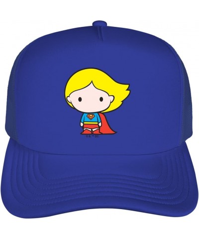 Official Aquaman Movie DC Chibi Foam Snapback Trucker Hat - Unisex for Men and Women Superman/Supergirl Cute Chibi Character ...