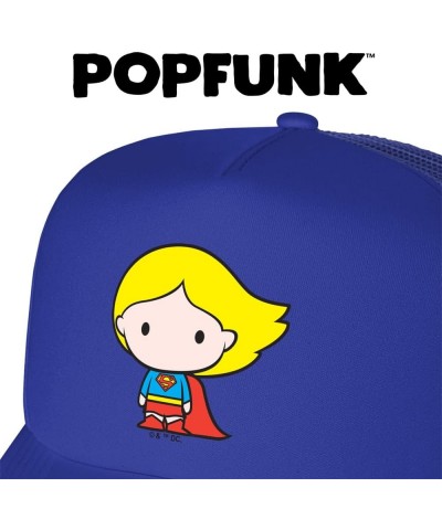 Official Aquaman Movie DC Chibi Foam Snapback Trucker Hat - Unisex for Men and Women Superman/Supergirl Cute Chibi Character ...