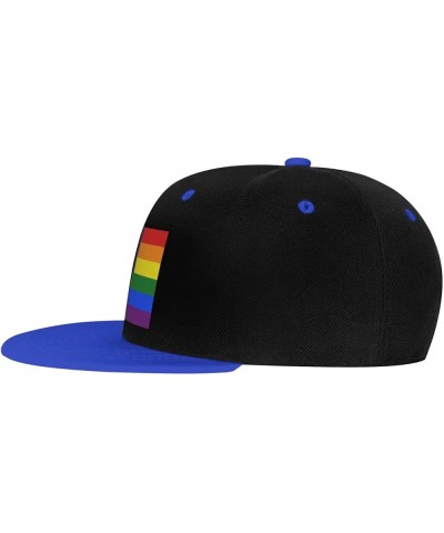 Pride Rainbow LGBT Flag of Utah Snapback Hat for Men Women Baseball Cap Trucker Flat Bill Hats Dad Caps Blue $11.64 Baseball ...