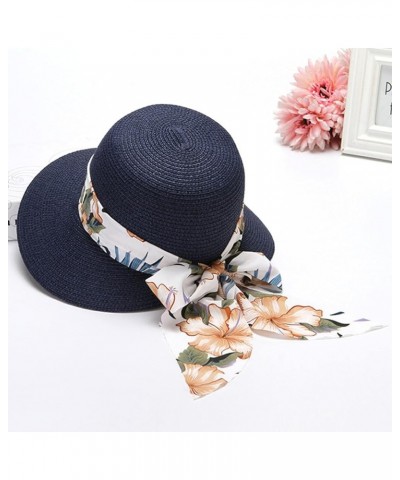 Adult Casual Solid Summer Western Fashion Cowboy Sun Hat Wide Brim Travel Sun Cap Colorful Cowboy Hat C-1 $13.42 Sun Hats