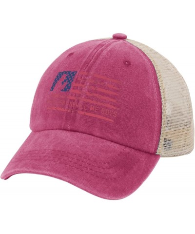 Never Fight Uphill Me Boys Hat Vote Hat for Womens Mens AllBlack Cowgirl Hat Cowgirl Hat Running Hats Pink $11.03 Cowboy Hats