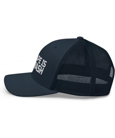 My Cape is in The Wash Super Hero Trucker Cap Hat Adjustable Navy $16.88 Baseball Caps