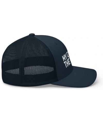 My Cape is in The Wash Super Hero Trucker Cap Hat Adjustable Navy $16.88 Baseball Caps