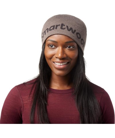 Merino Wool Lid Logo Beanie for Men and Women Flint Heather $11.71 Skullies & Beanies