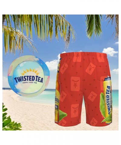 T-Wisted T-Ea Men's Beach Combo:Packable Bucket Hat&Quick Dry Shorts-Trendy Print Fisherman Cap&Drawstring Swim Trunks 259 $2...