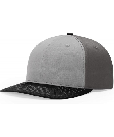 Richardson Unisex 312 Twill-Back Trucker Adjustable Backstrap Baseball Cap Grey/Charcoal/Black $8.70 Baseball Caps