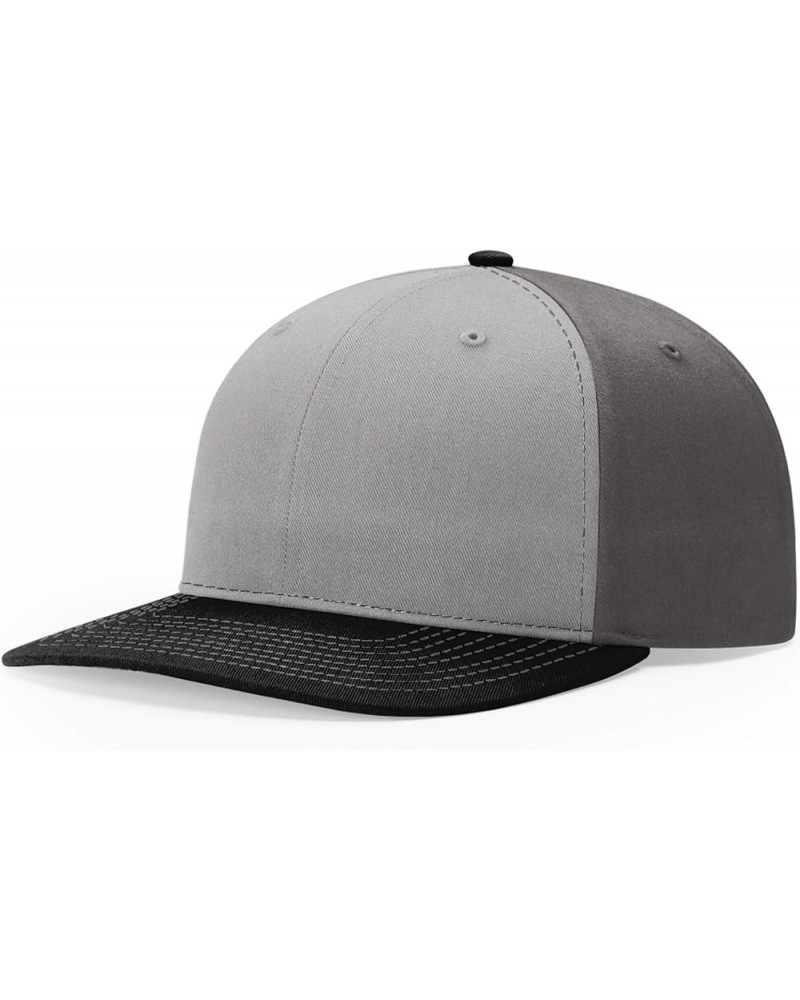 Richardson Unisex 312 Twill-Back Trucker Adjustable Backstrap Baseball Cap Grey/Charcoal/Black $8.70 Baseball Caps