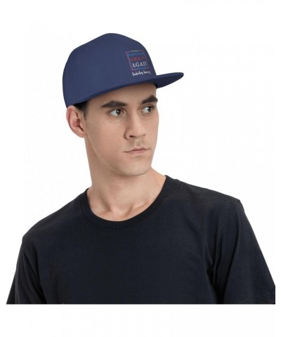 Snapback Baseball Cap Make My Pancreas Great Again Diabetes Awareness Hat for Men Women Navy Blue $11.54 Baseball Caps