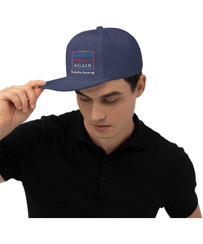 Snapback Baseball Cap Make My Pancreas Great Again Diabetes Awareness Hat for Men Women Navy Blue $11.54 Baseball Caps